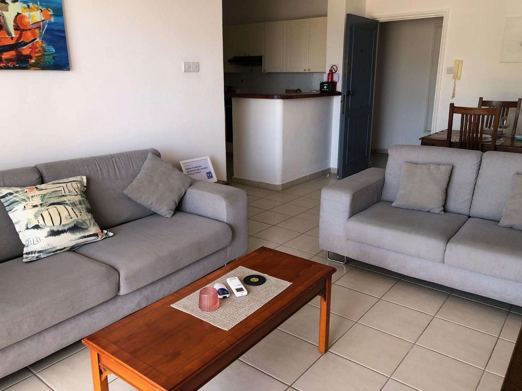 Kings Palace - Stylish 2 Bed Apartment With Sea Views Paphos Buitenkant foto